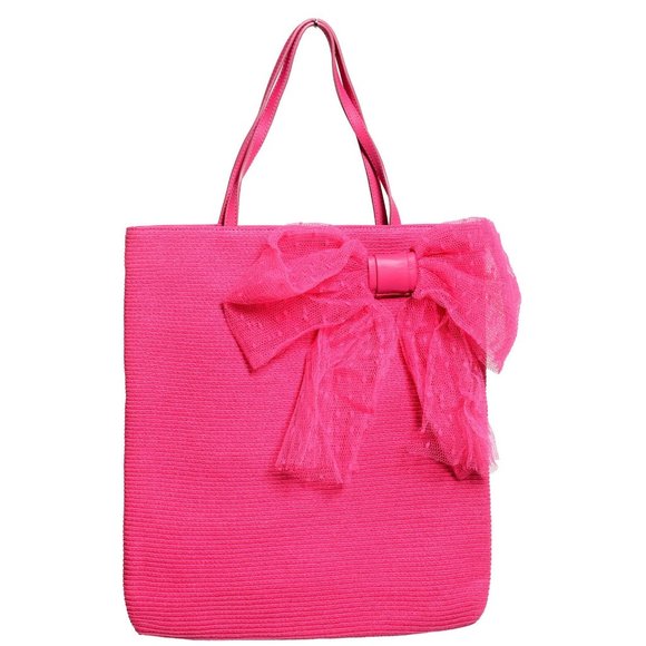 Red Valentino Pink Tote Handbag Shoulder Bag
